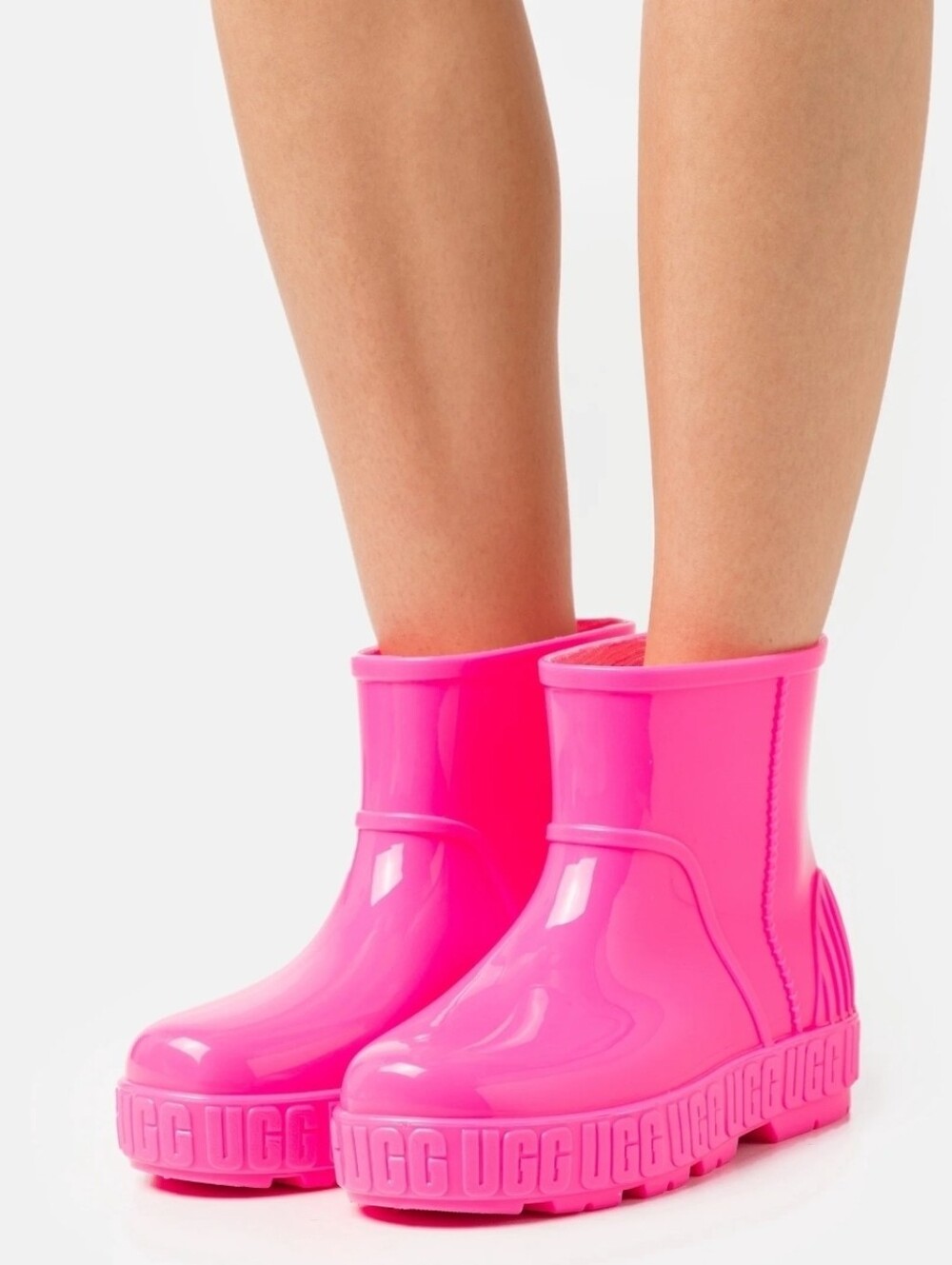 Ugg Pink Rubber Boots